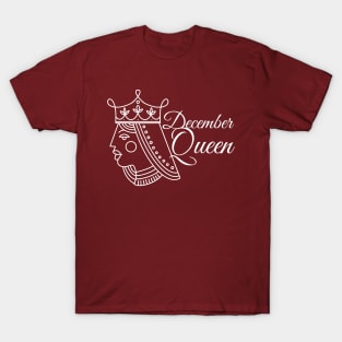 December queen birthday bday T-Shirt